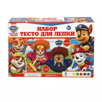 Тесто для лепки Щенячий Патруль, MultiArt PDSET-115316