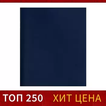 Тетрадь 96 листов в клетку calligrata, бумвинил, блок офсет, синий