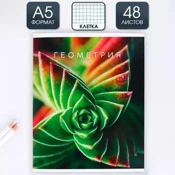 Тетрадь предметная 48 листов, а5, природа, со справочными материалами
