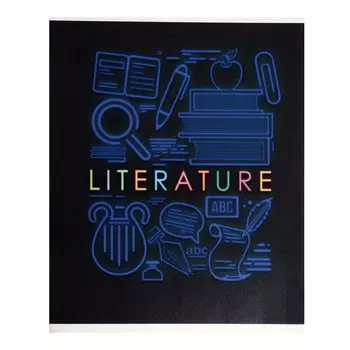 Тетрадь предметная 48 листов в клетку calligrata,