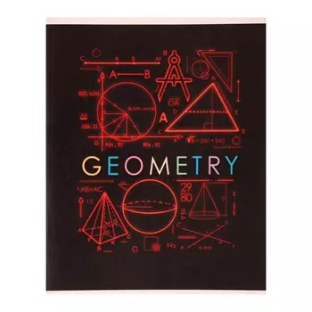 Тетрадь предметная 48 листов в клетку calligrata,