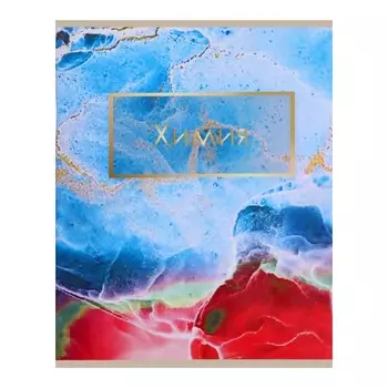 Тетрадь предметная, 48 листов в клетку, calligrata,