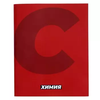 Тетрадь предметная 36 листов в клетку, calligrata