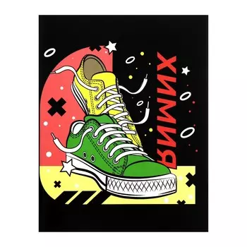 Тетрадь предметная 48 листов в клетку calligrata,