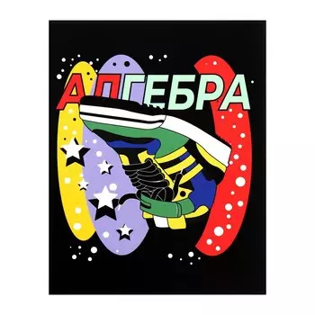 Тетрадь предметная 48 листов в клетку calligrata,