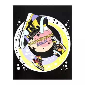 Тетрадь предметная 48 листов в клетку calligrata,