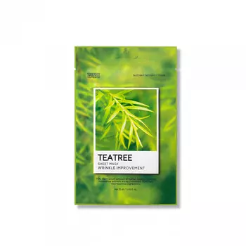 Тканевая маска для лица с экстрактом чайного дерева 25мл