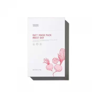 Тканевая маска для лица с экстрактом свеклы