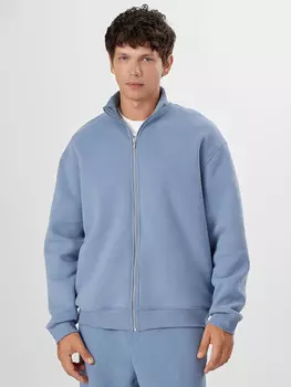 Толстовка мужская голубая