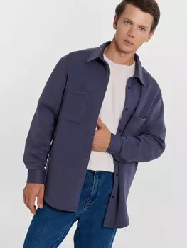 Толстовка мужская в серо-синем цвете