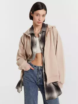 Толстовка женская бежевая