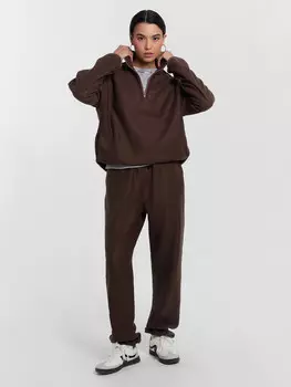 Толстовка женская коричневая