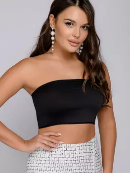 Топ бандо трикотажный