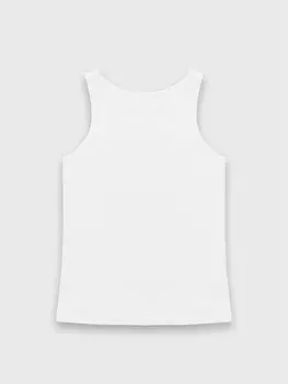 Топ для девочек белый