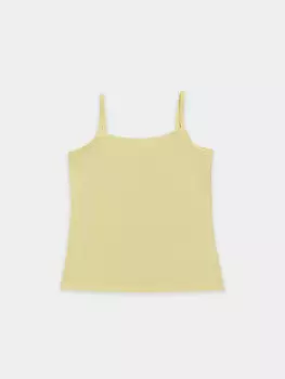 Топ для девочек лимонный