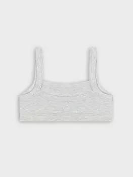 Топ для девочек серый