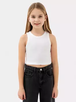 Топ для девочек в белом цвете