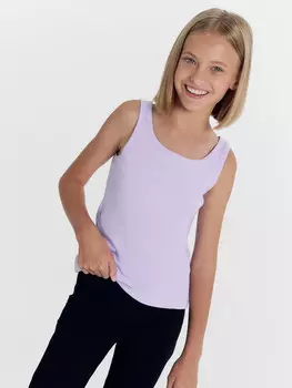 Топ для девочек в светло-лиловом цвете