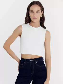 Топ женский белый