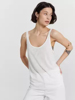 Топ женский белый