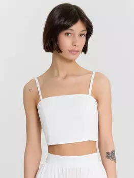 Топ женский белый