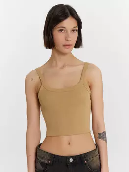 Топ женский бежевый