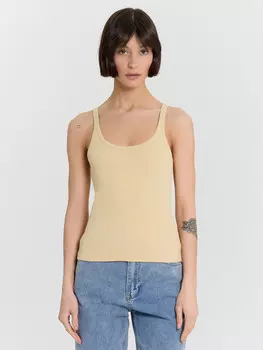 Топ женский бежевый