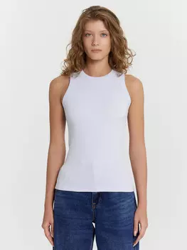 Топ женский голубой