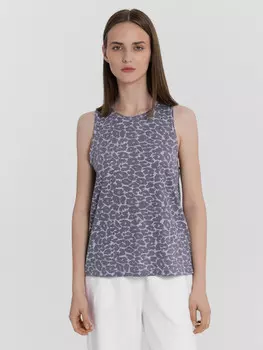 Топ женский с анималистичным принтом