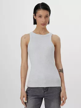 Топ женский серый