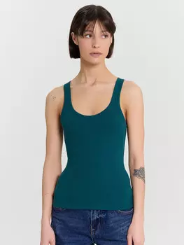 Топ женский синий