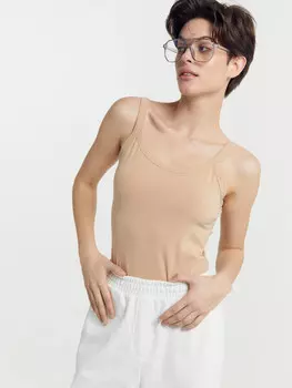 Топ женский в бежевом цвете