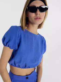 Топ женский в синем цвете