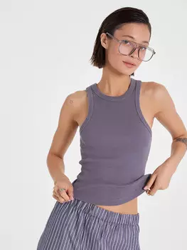 Топ женский в сером оттенке