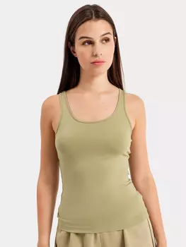 Топ женский в зеленом цвете