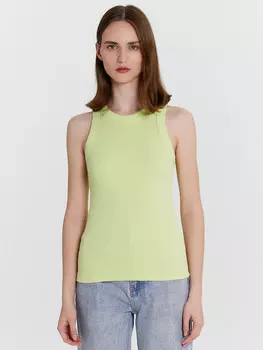 Топ женский желтый