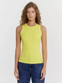 Топ женский желтый