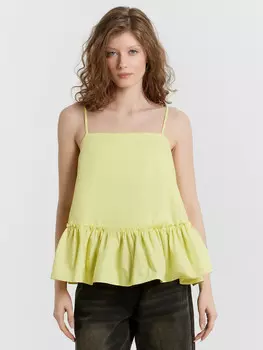 Топ женский желтый