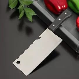 Нож-топорик кухонный доляна