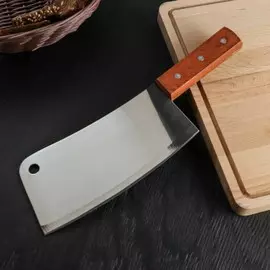 Нож-топорик кухонный доляна