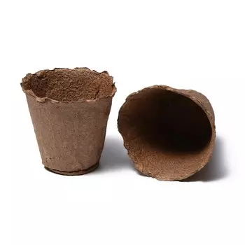 Торфяной горшок, 500 мл, 11 10 см, набор 20 шт., greengo