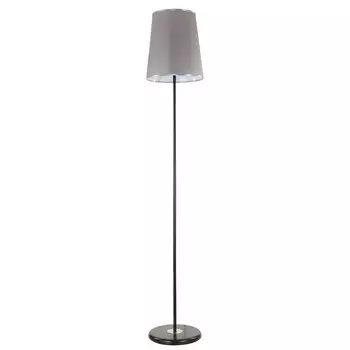 Торшер напольный bayerlux 6601 115вт е27 черный/серый