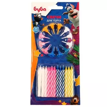 Товары для праздника - свечи БУБА CC-58357-BU