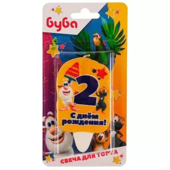 Товары для праздника - свечи БУБА, Веселый праздник CC-74827-02-BB
