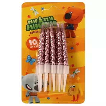 Товары для праздника - свечи Ми-ми-мишки, ЧУДО ПРАЗДНИК CCC-74836-MIMI
