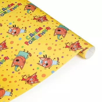 Товары для праздника Три Кота, ЧУДО ПРАЗДНИК WP-84277-3C