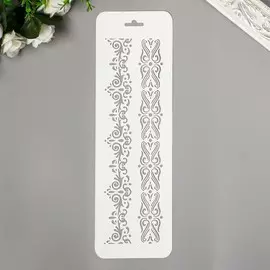 Пластиковый трафарет для творчества