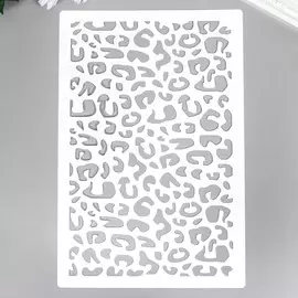 Пластиковый трафарет для творчества