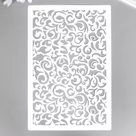 Пластиковый трафарет для творчества