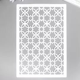 Пластиковый трафарет для творчества